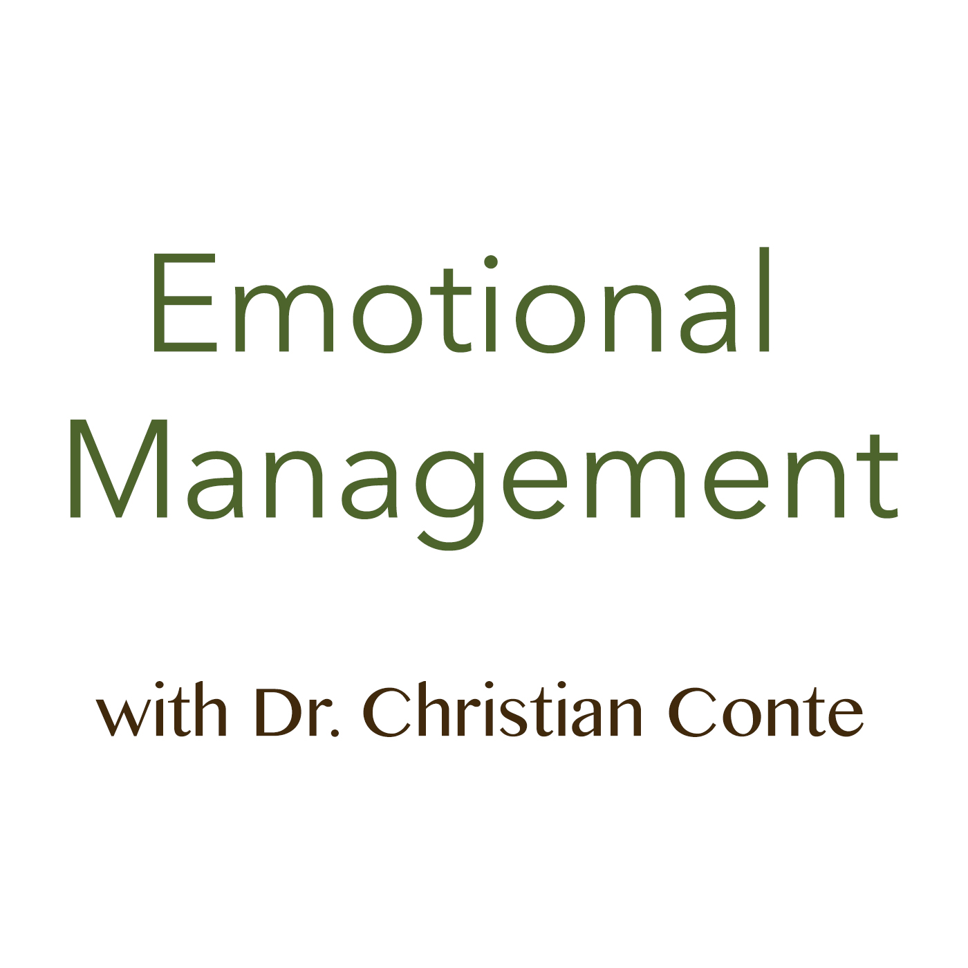 Emotional Management